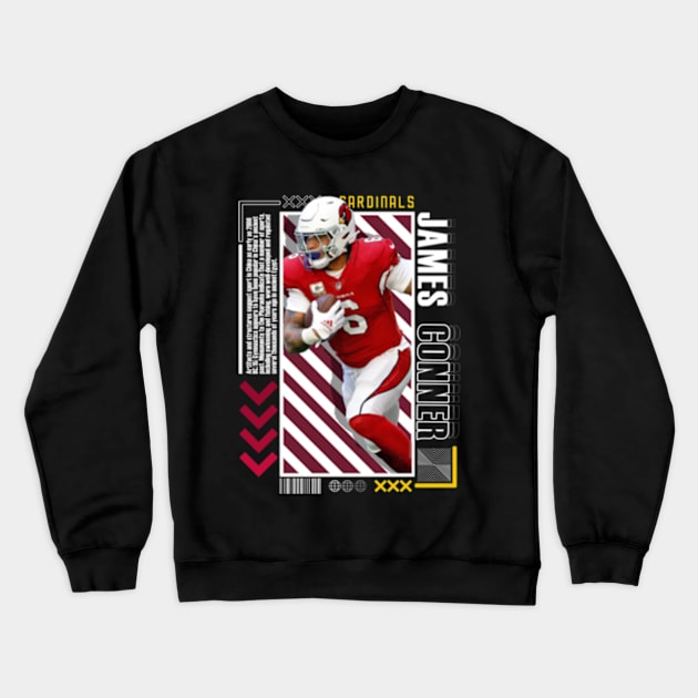 James Conner Paper Poster Version 10 Crewneck Sweatshirt by art.Hamdan